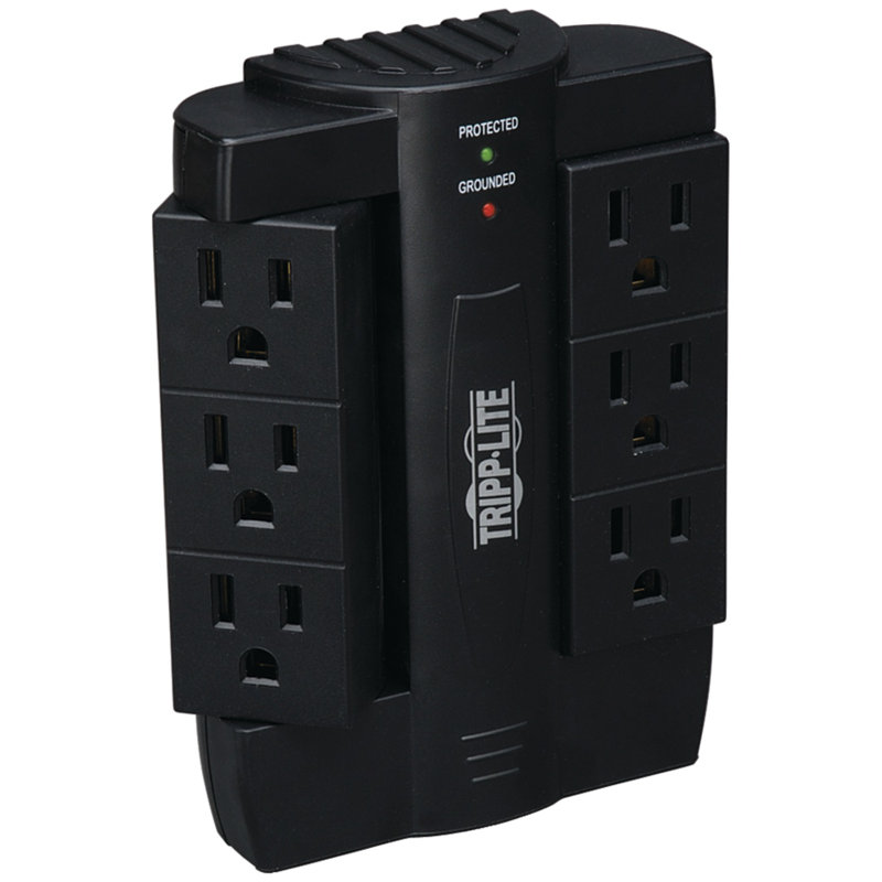 Tripp Lite Direct Plugin Surge Protector Wall Mounted Outlet & Reviews